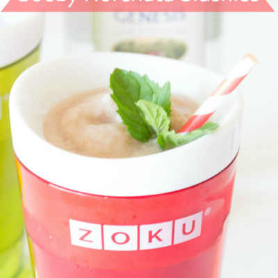 Boozy Horchata Slushies