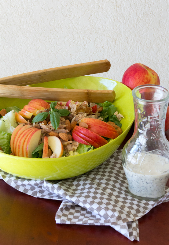 Apple & Chicken Salad with Honey Poppyseed Dressing