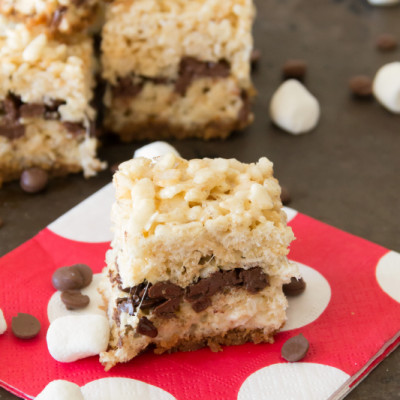 S’Mores Rice Krispies Treats