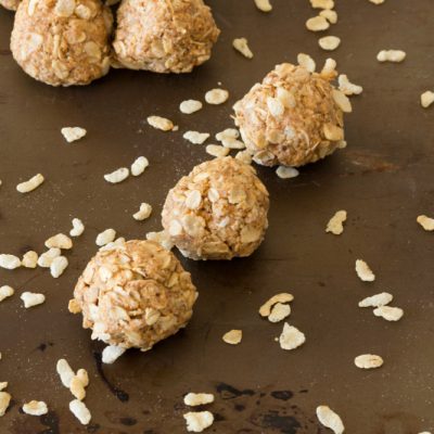 No-Bake Almond Protein Bites