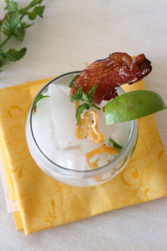 Bacon Habanero Mojitos