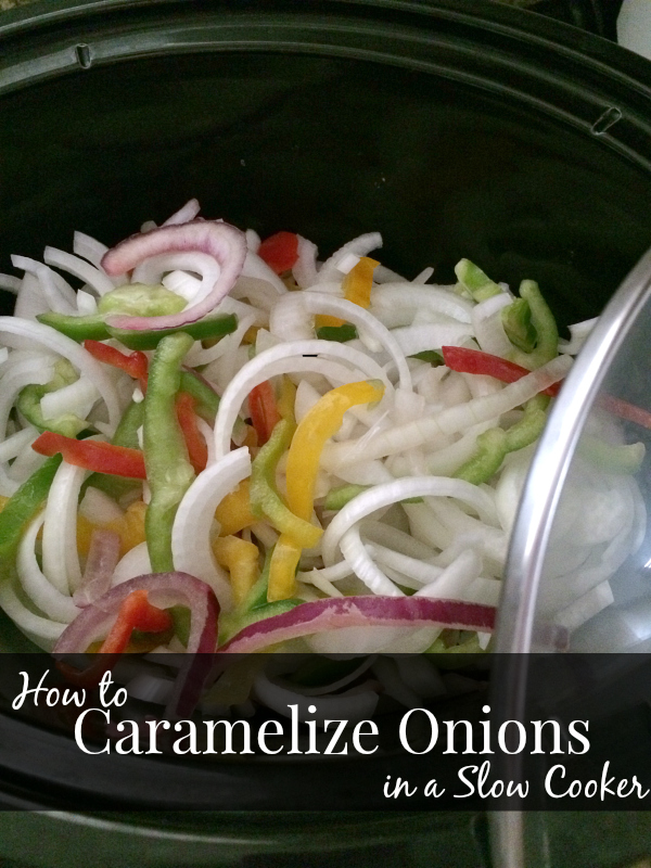 How to Caramelize Onions & Peppers in a Slow Cooker