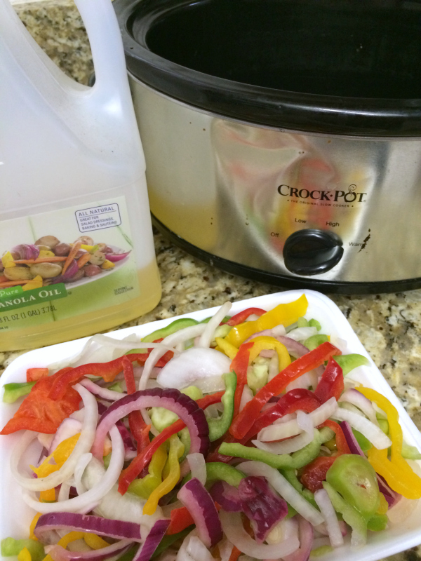 How to Caramelize Onions & Peppers in a Slow Cooker