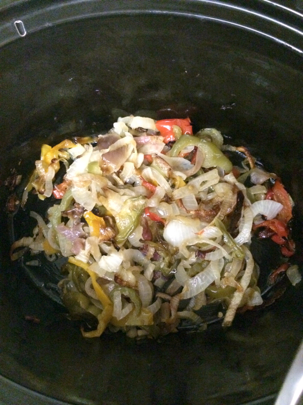 How to Caramelize Onions & Peppers in a Slow Cooker