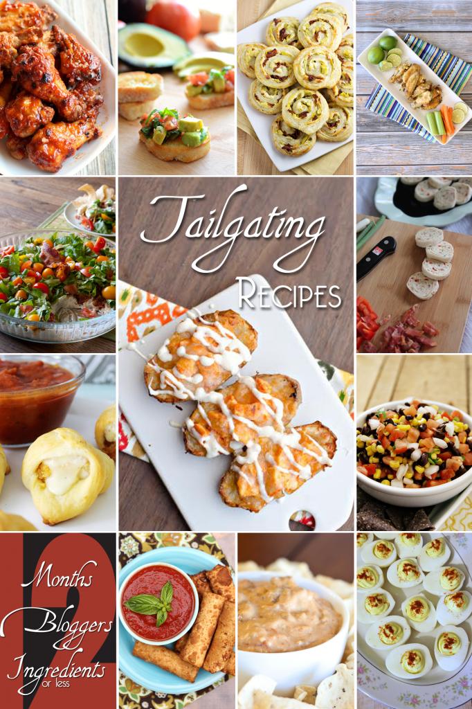 12 Tailgating Recipes from #12bloggers