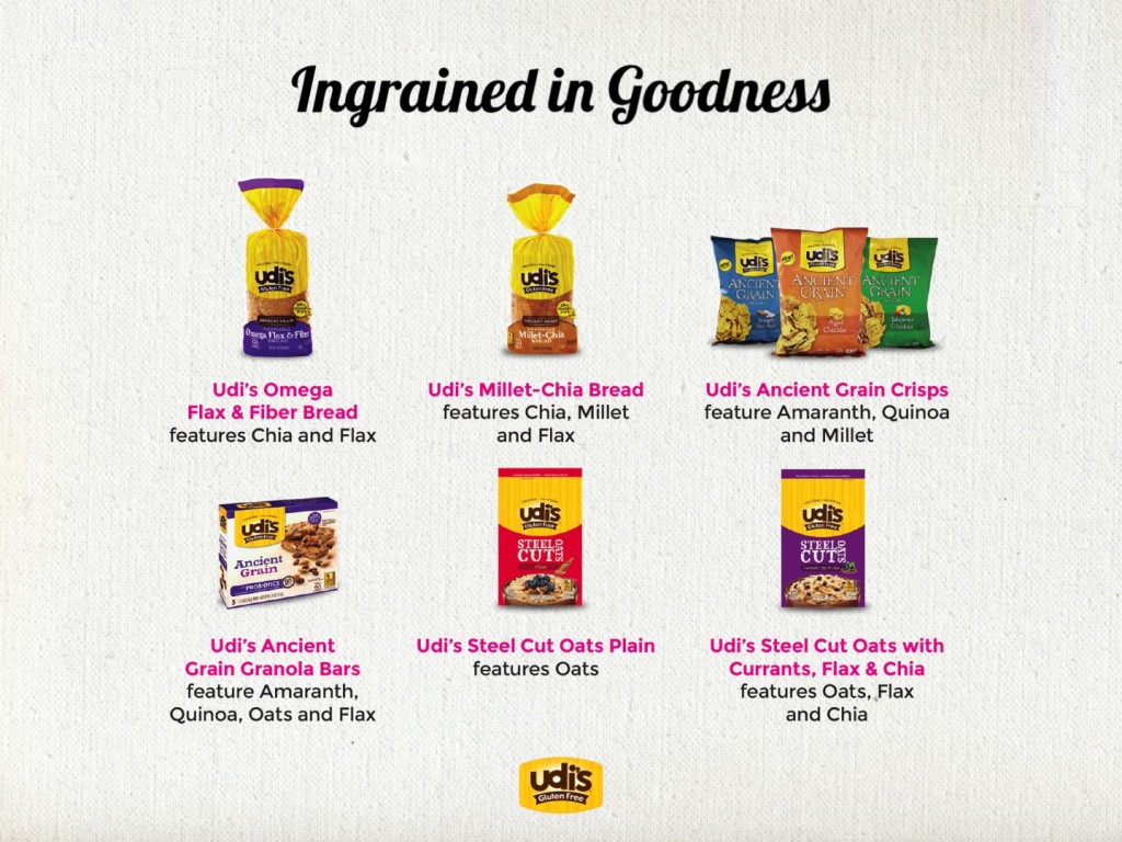 Udi's Ancient Grain Products