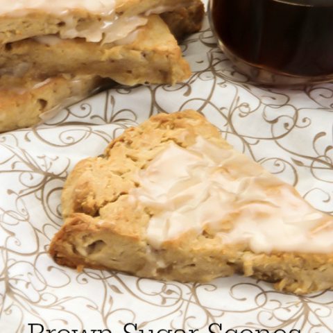 Brown Sugar Scones | Gluten Free, Dairy Free