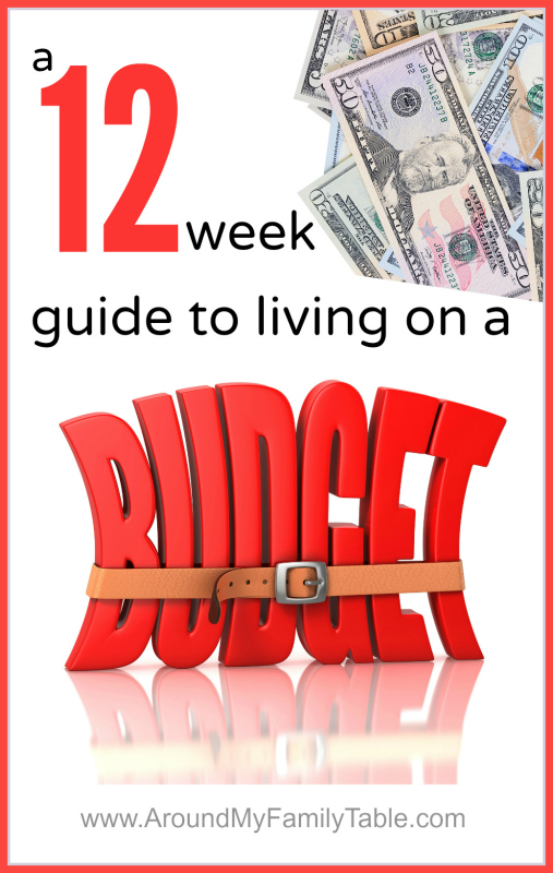 Leven met een budget: Een 12 weken durende serie om binnen je budget te blijven!