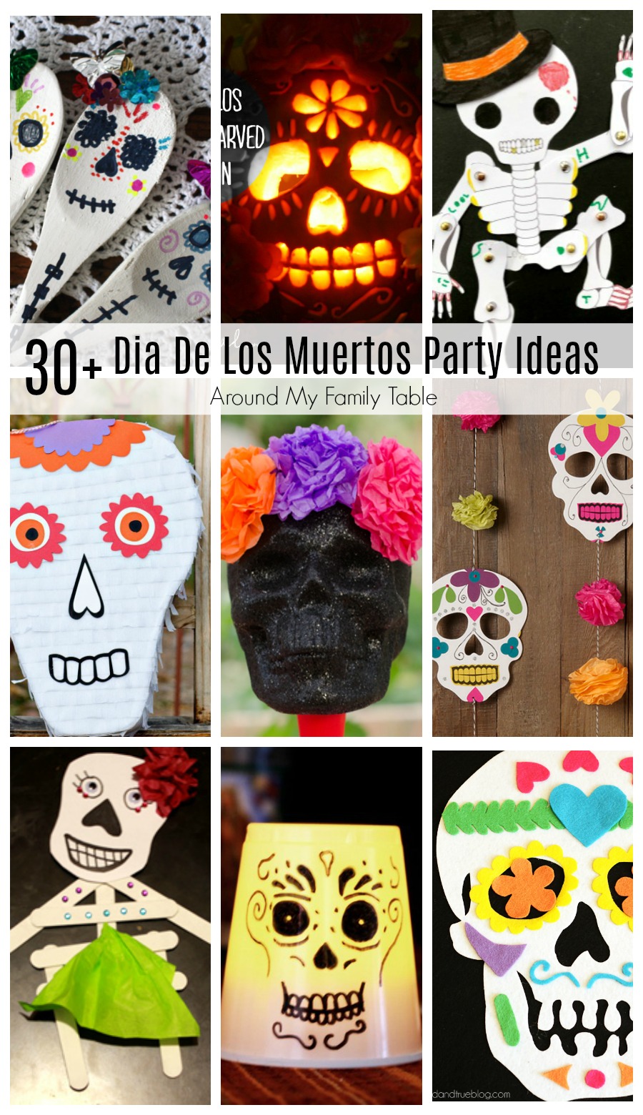 Celebrate Dia De Los Muertos (Day of the Dead) with these colorful & festive Dia De Los Muertos Party Ideas.