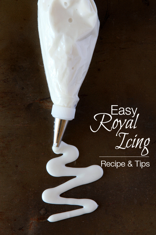 Easy Royal Icing Recipe - Around My Family Table