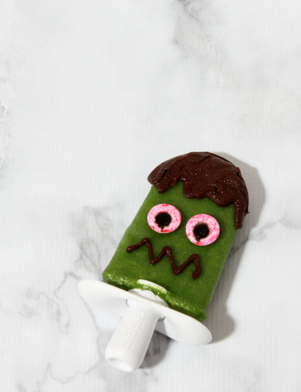 Green Smoothie Monster Popsicles