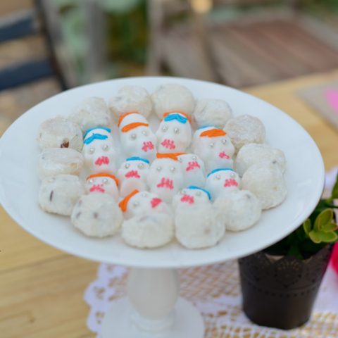 Day of the Dead Sugar Skulls on a platter