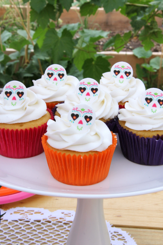 Day of the Dead Cupcakes