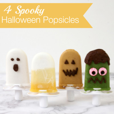 4 Spooky Halloween Popsicles