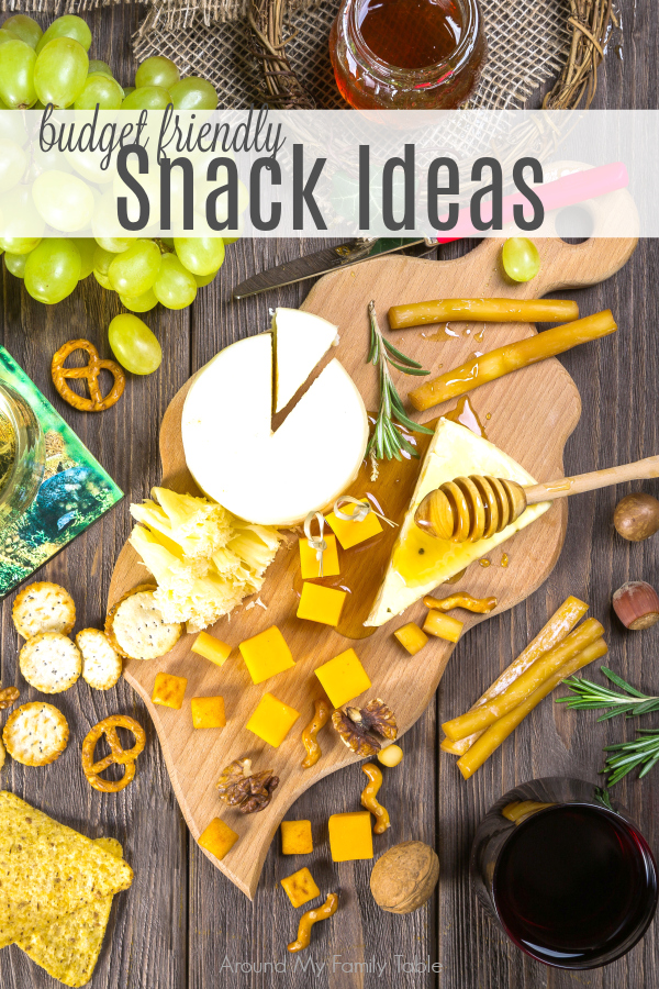 Hey snackers!  These Snack Ideas on a Budget will keep both you and your bank account healthy!