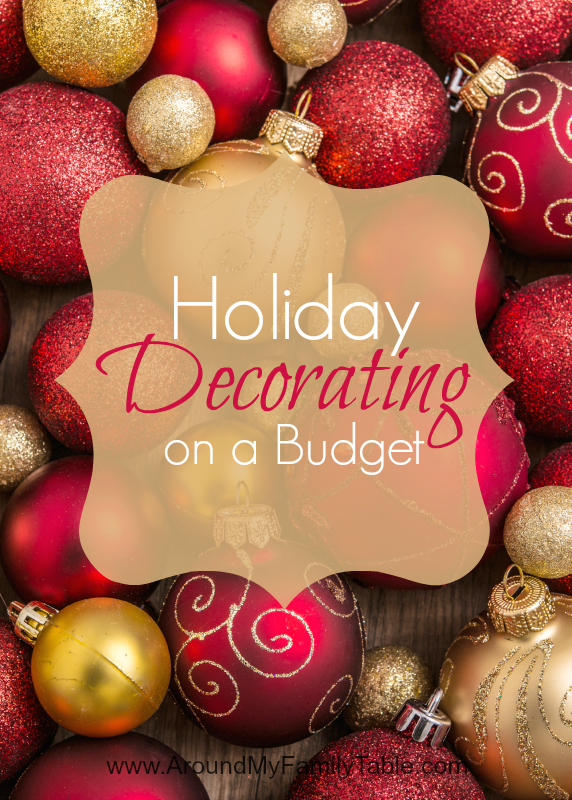 I love decorating my house for the holidays, but I try to keep my spending in check. These are my tips to keep me {and you} on a budget when decorating for the holidays. I hope y’all enjoy these tips and tricks for Holiday Decorating on a Budget.