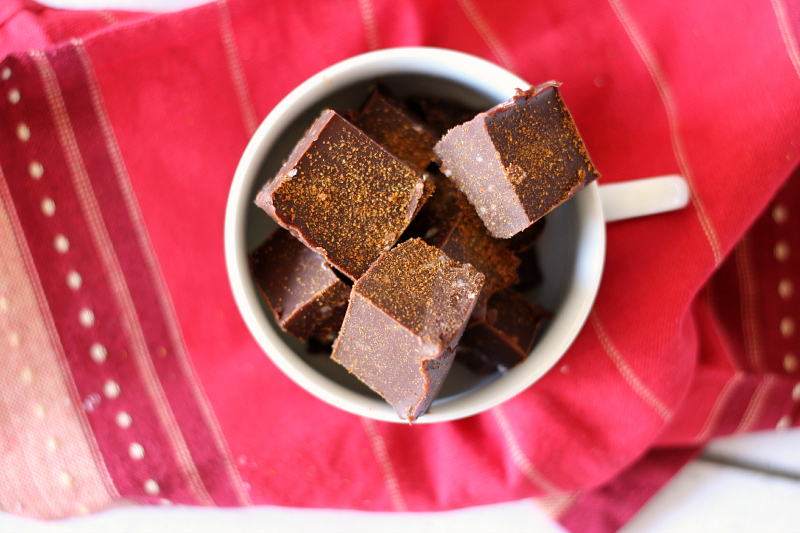 smooth and spicy Mexican Hot Cocoa Fudge 