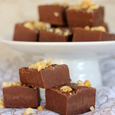 Easy Peanut Butter Chocolate Fudge