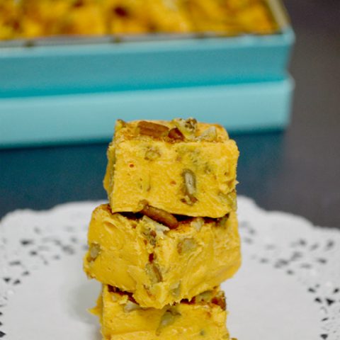 Pecan Pumpkin Pie Fudge Recipe