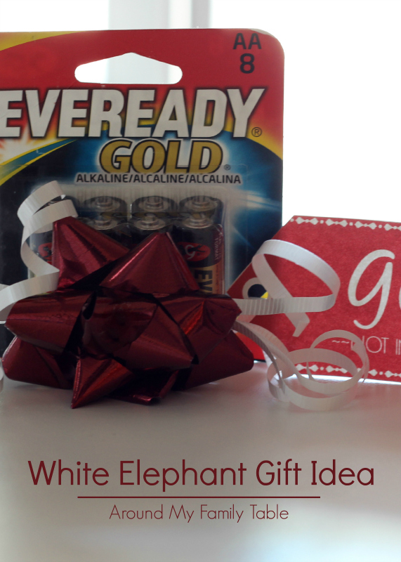 Fun & Practical White Elephant Gift Idea {plus a free printable}