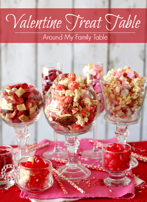 My Valentine's Treat Table is filled with fun, kid-friendly dessert recipes for Valentine's Day that everyone will love!