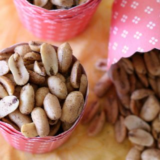 homemade spicy peanuts