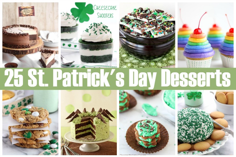 25 St. Patrick's Day Desserts Around My Family Table