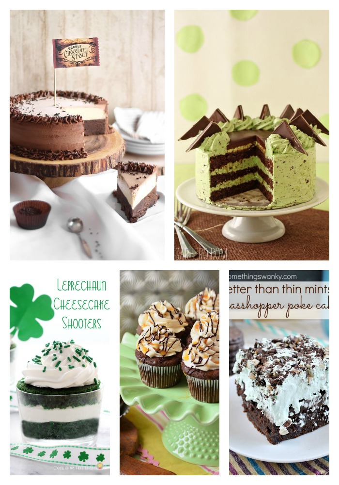 25 St. Patrick's Day Desserts on Around My Family Table