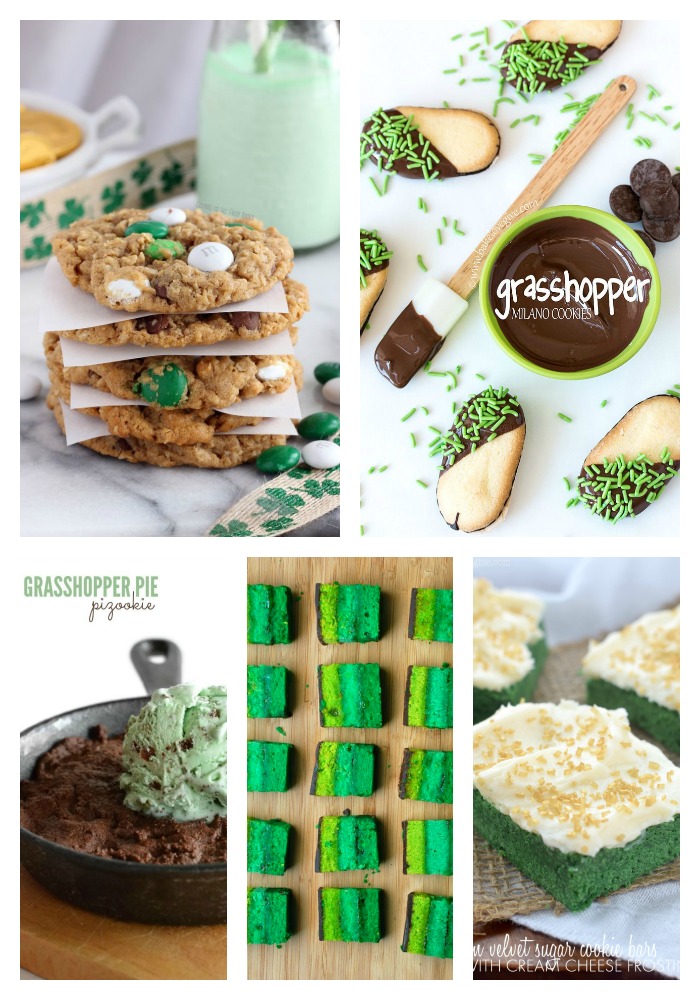 25 St. Patrick's Day Desserts on Around My Family Table