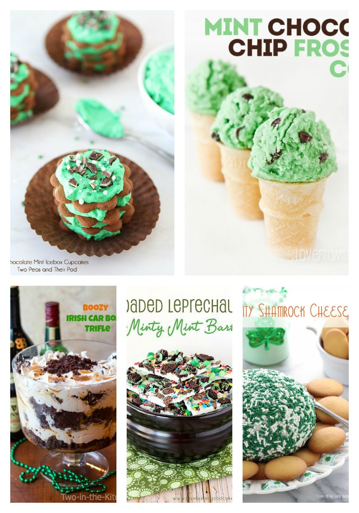 25 St. Patrick's Day Desserts on Around My Family Table