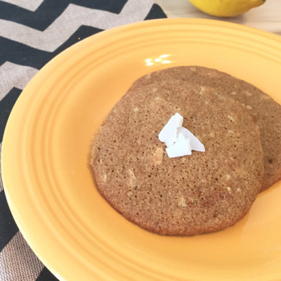 Lemon Coconut Oat Cookies