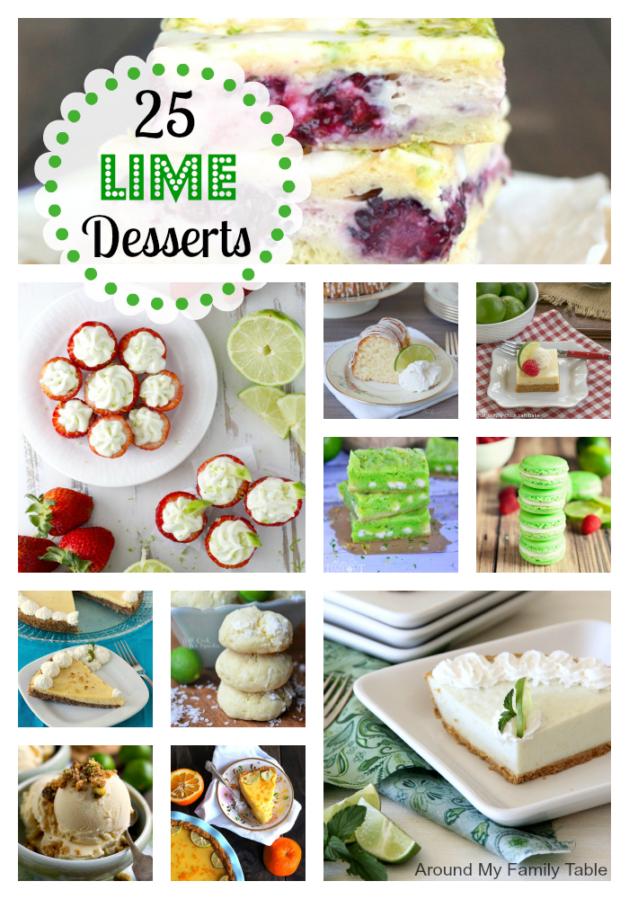 These 30 Easy Lime Desserts are sure to hit the spot this summer when you crave a cool treat.