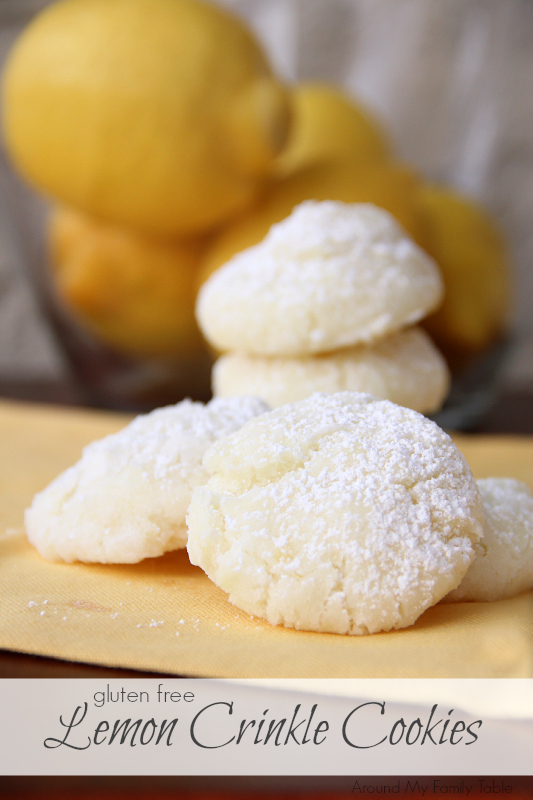 Gluten Free Lemon Sugar Cookies