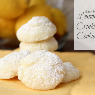 Gluten Free Lemon Sugar Cookies