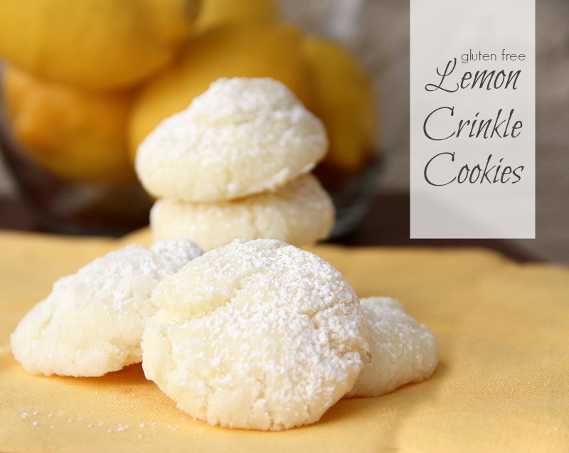 Gluten Free Lemon Sugar Cookies