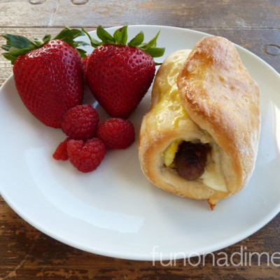 Sausage, Egg & Cheese Croissants