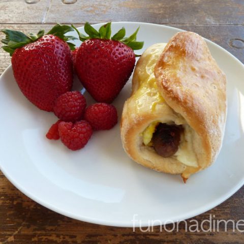 Sausage Egg and Cheese Croissant