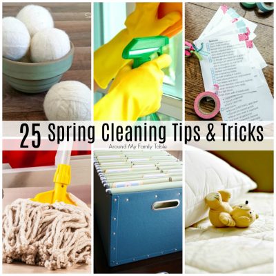 25 Spring Cleaning Tips & Tricks