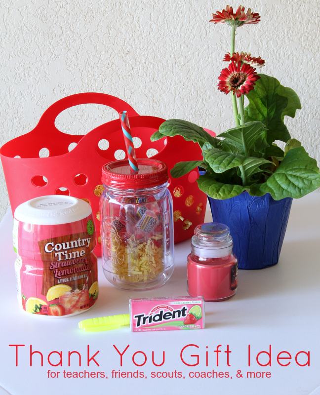 Thank You Gift Idea for teachers, friends, scouts, coaches & more