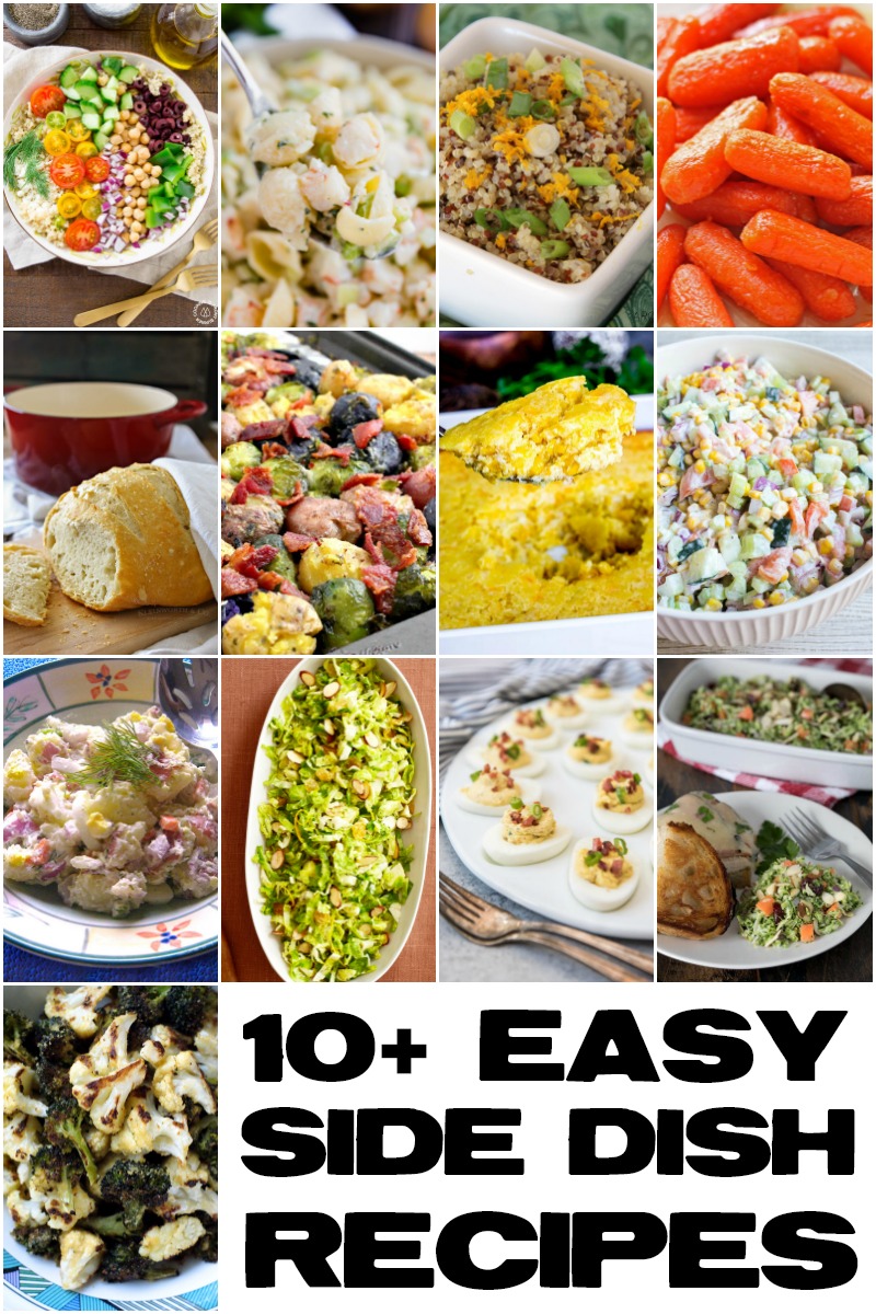 Easy Side Dishes that make dinner time a breeze!