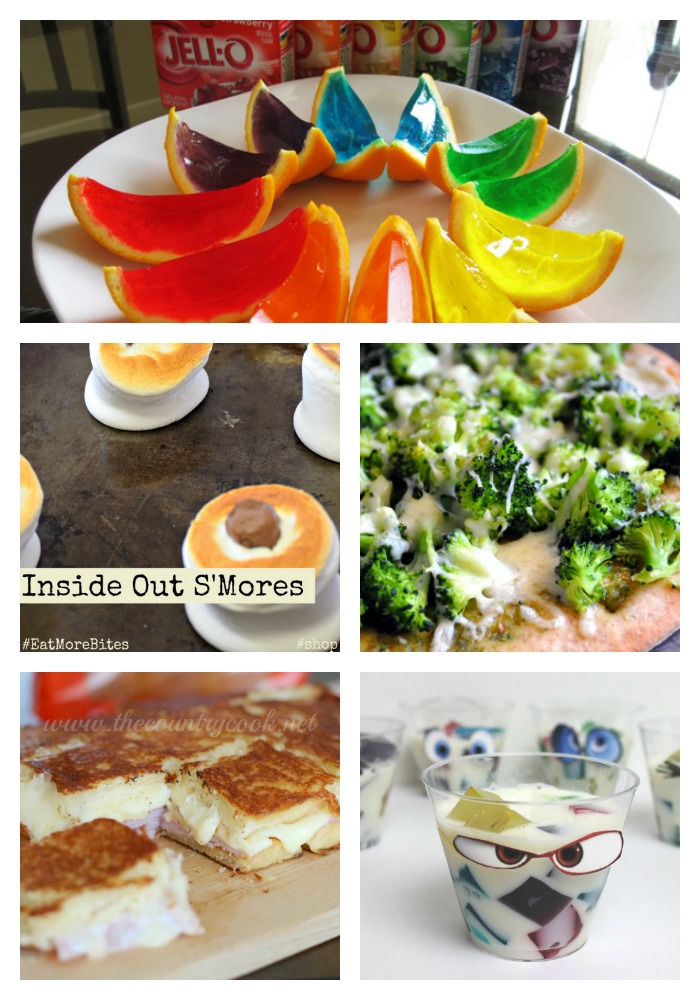 Wondering what to serve at an Inside Out Party? Here are some fun ideas....including the pizza that San Francisco ruined!