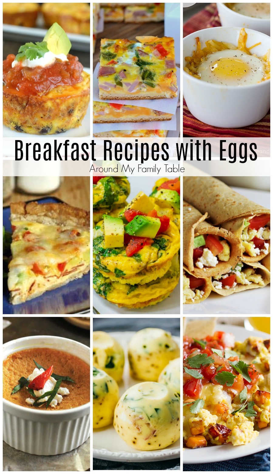 No matter how you choose to cook your eggs, these Breakfast Recipes with Eggs are an egg-cellent choice to start your day. #breakfastrecipes #eggrecipes via @slingmama