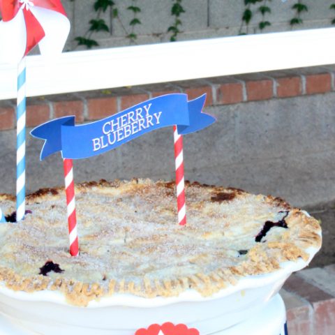 I've been making this Cherry Blueberry Pie for over 15 years and it is, by far, my favorite summer pie.  It's amazingly simple and the cherry blueberry combo is scrumptious!