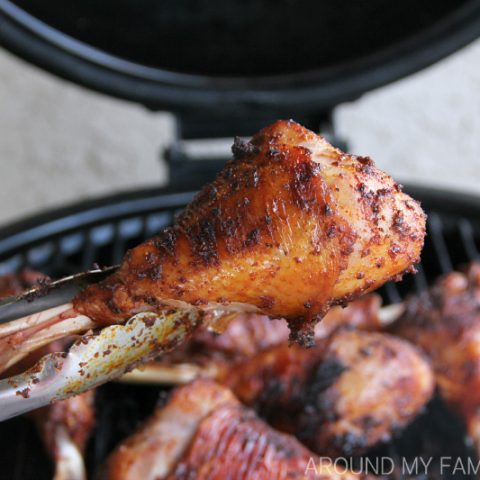 county fair-style turkey legs