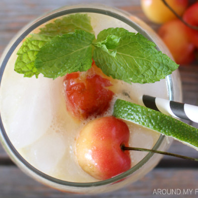 Cherry Mint Mocktails