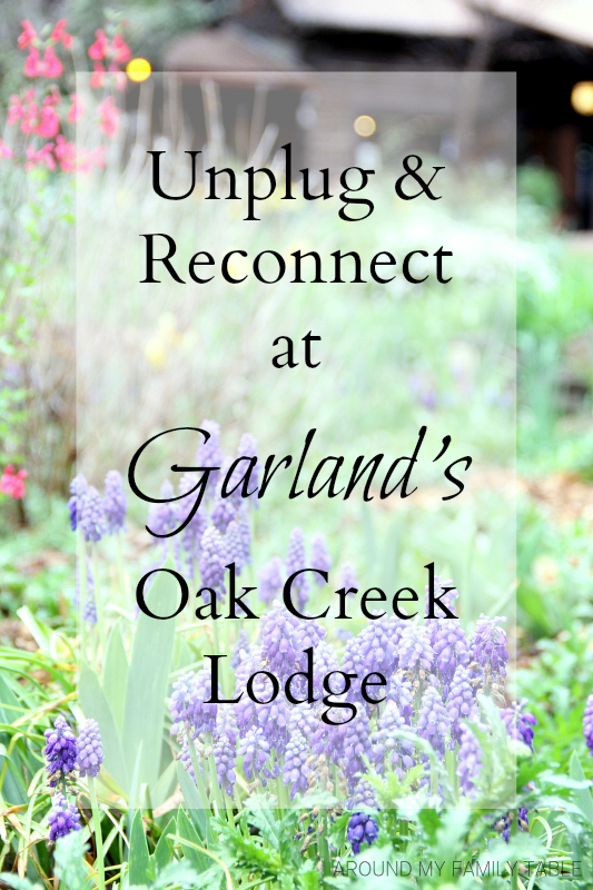 Have a romantic week or weekend to unplug and reconnect at Garland's Oak Creek Lodge in Sedona, AZ.
