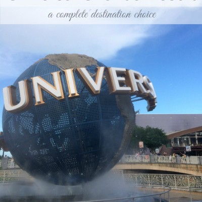 Universal Orlando Resort…A Complete Destination Choice