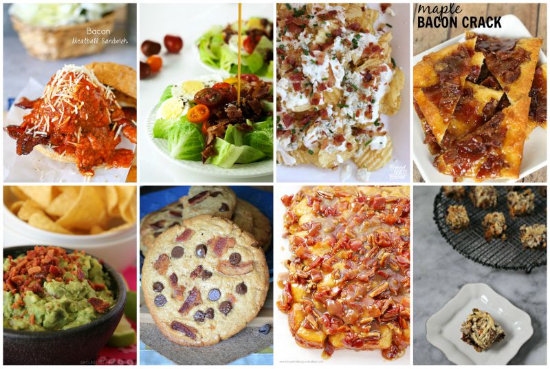 8 Glorious Recipes using Bacon!