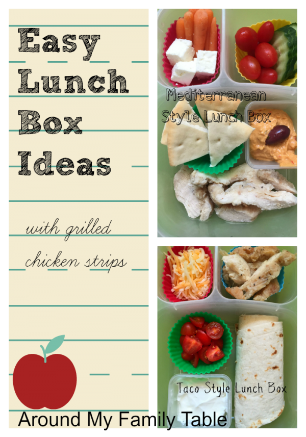 2 Easy Lunch Box Ideas Around My Family Table