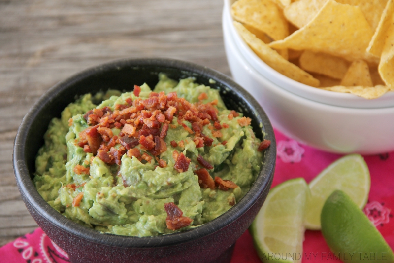 Bacon Guacamole....it's the best dang guacamole on the planet....because it's got bacon in it! 